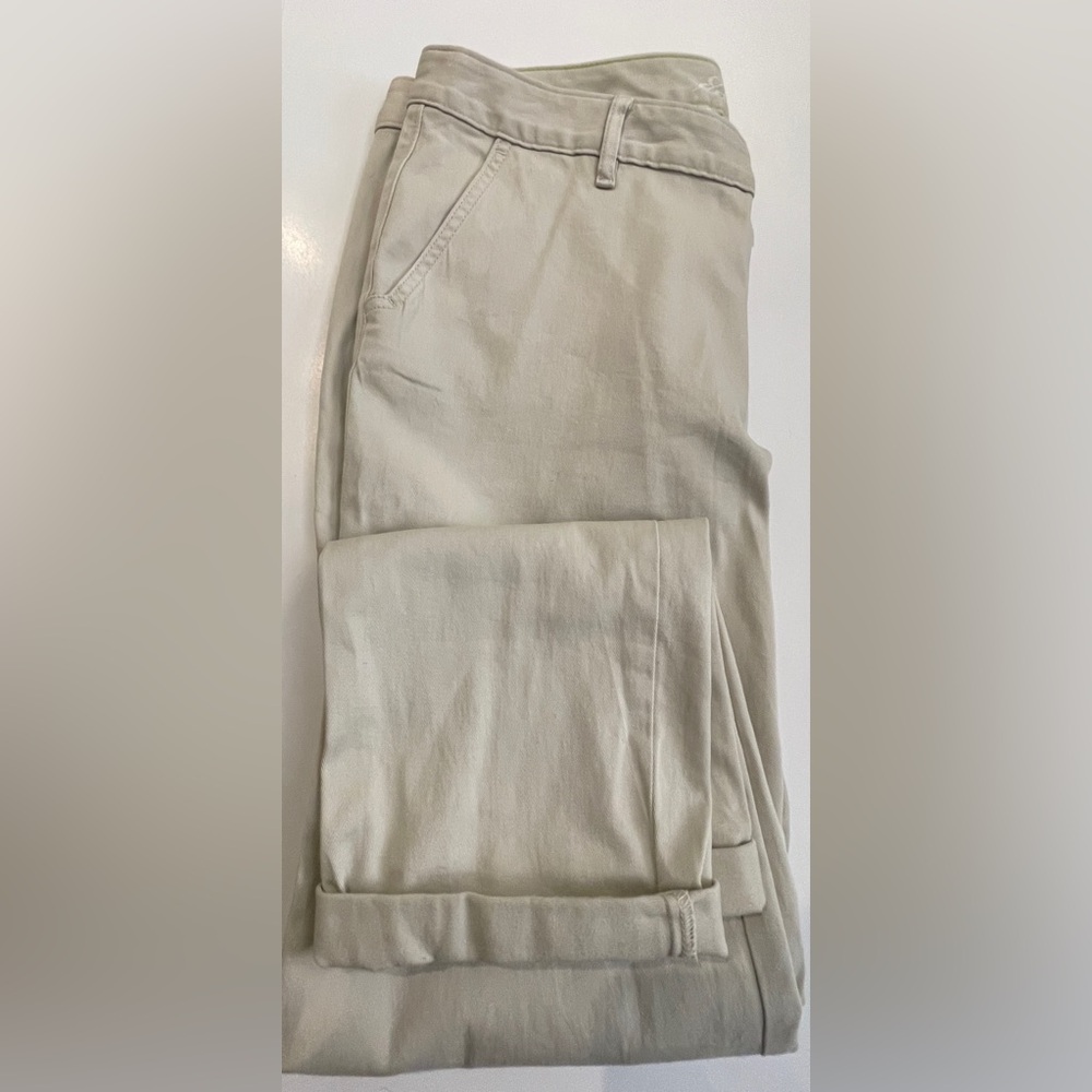 Eddie Bauer Beige Casual Pants Size 12 - Picture 6 of 16